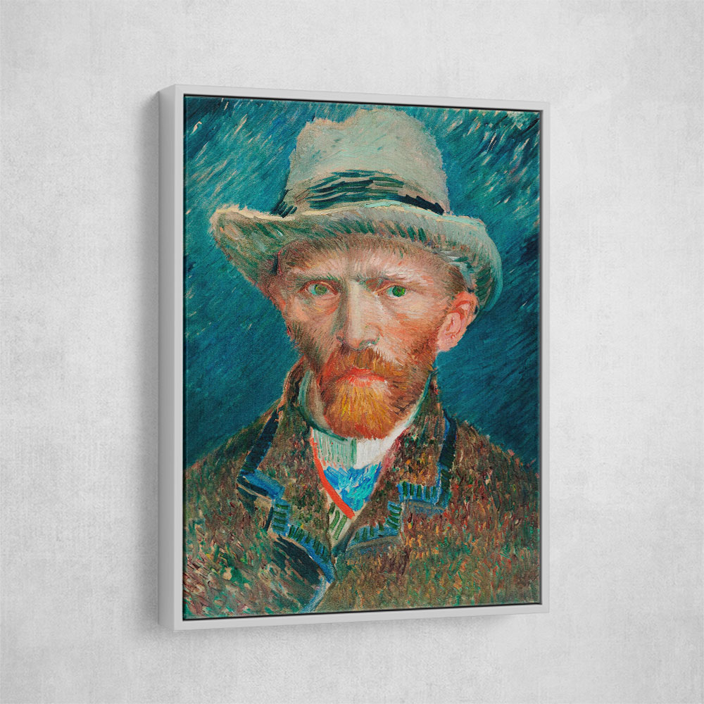 Self Portrait (1888) by Vincent Van Gogh Wall Art